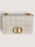 Borsa Dior Caro Medium Avorio