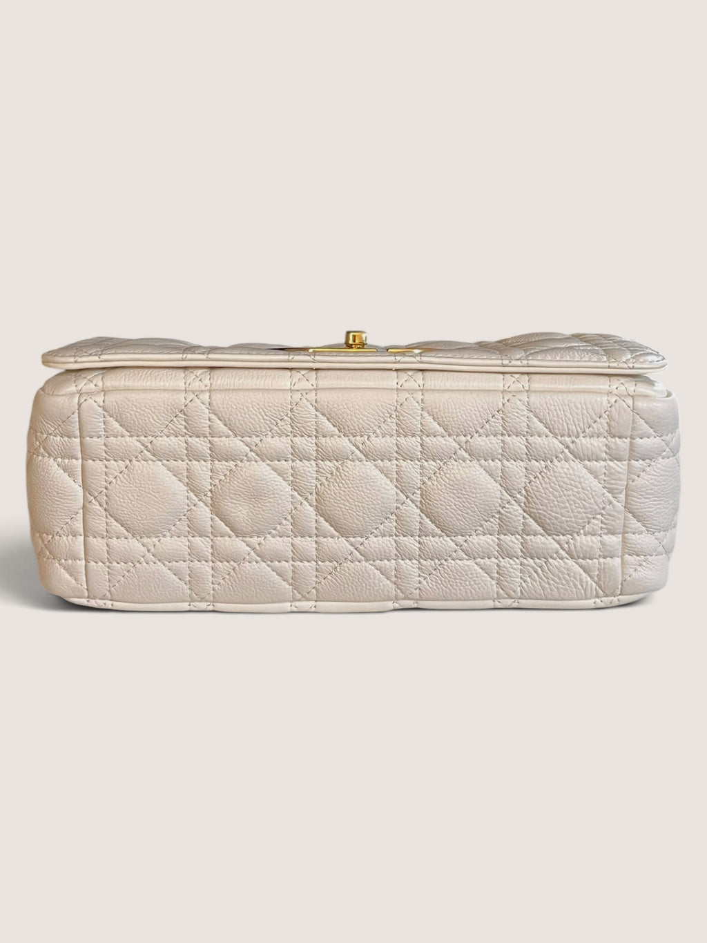 Borsa Dior Caro Medium Avorio