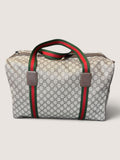Borsone con dettaglio Web Gucci