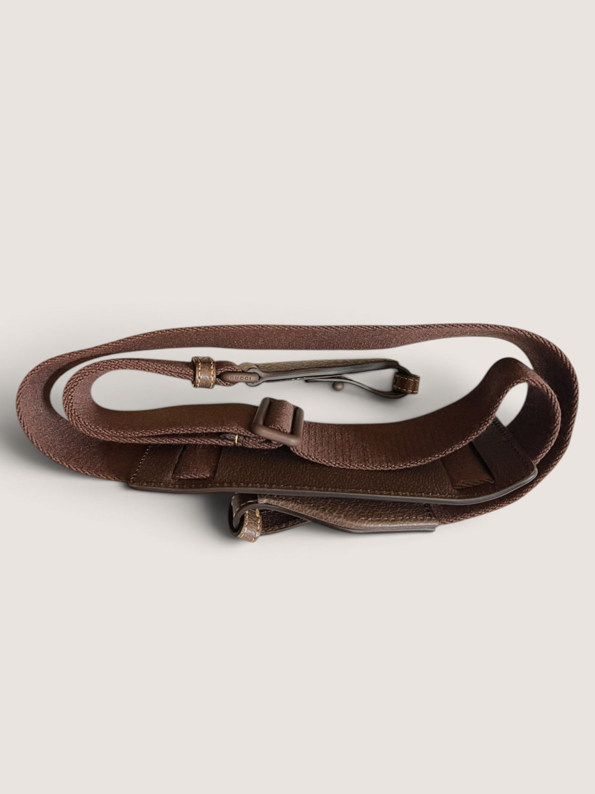Borsone con dettaglio Web Gucci