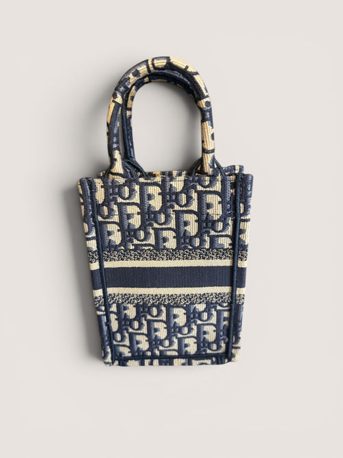 Christian Dior Mini Book Tote verticale