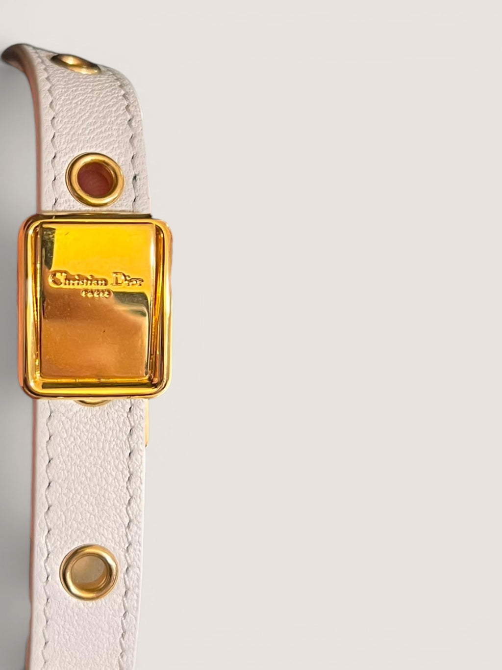 Borsa Dior Caro Small - Edizione Ricamata Bianca