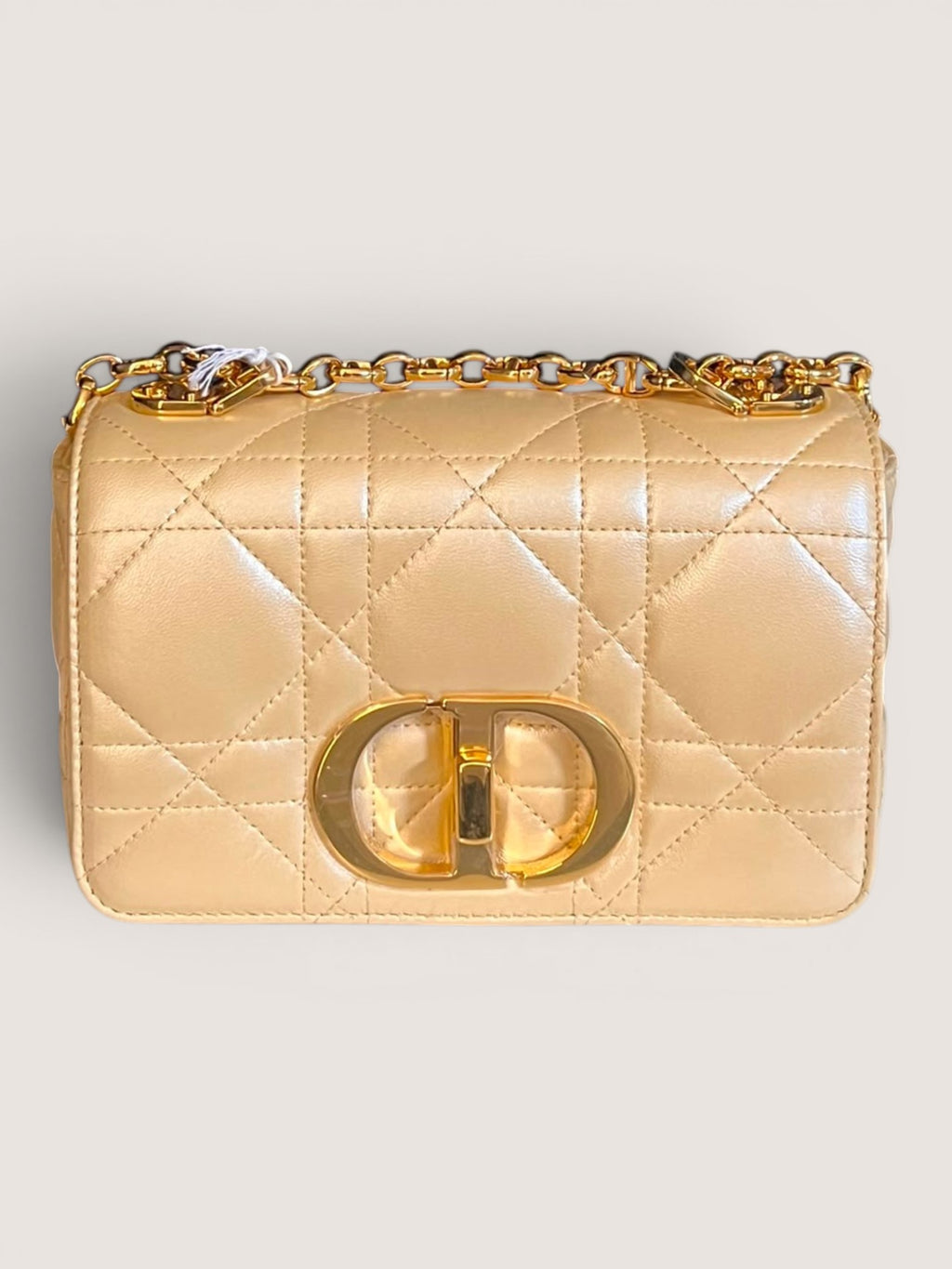 Dior Caro Small – Pastel Light Yellow