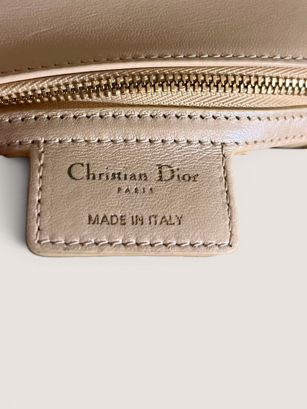 Dior Caro Small – Pastel Light Yellow