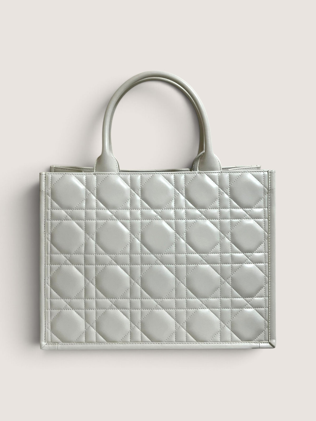 Dior Book Tote Medium in Pelle Macrocannage