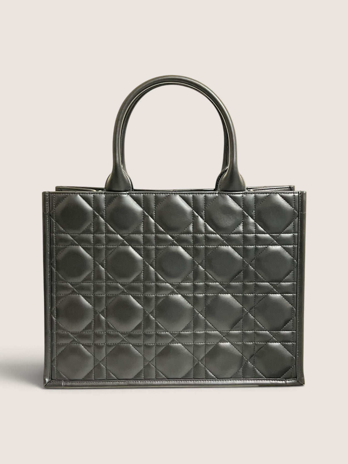 Dior Book Tote Medium in Pelle Macrocannage