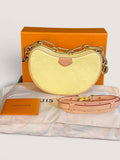 Louis Vuitton Croissant PM Vernice Gialla