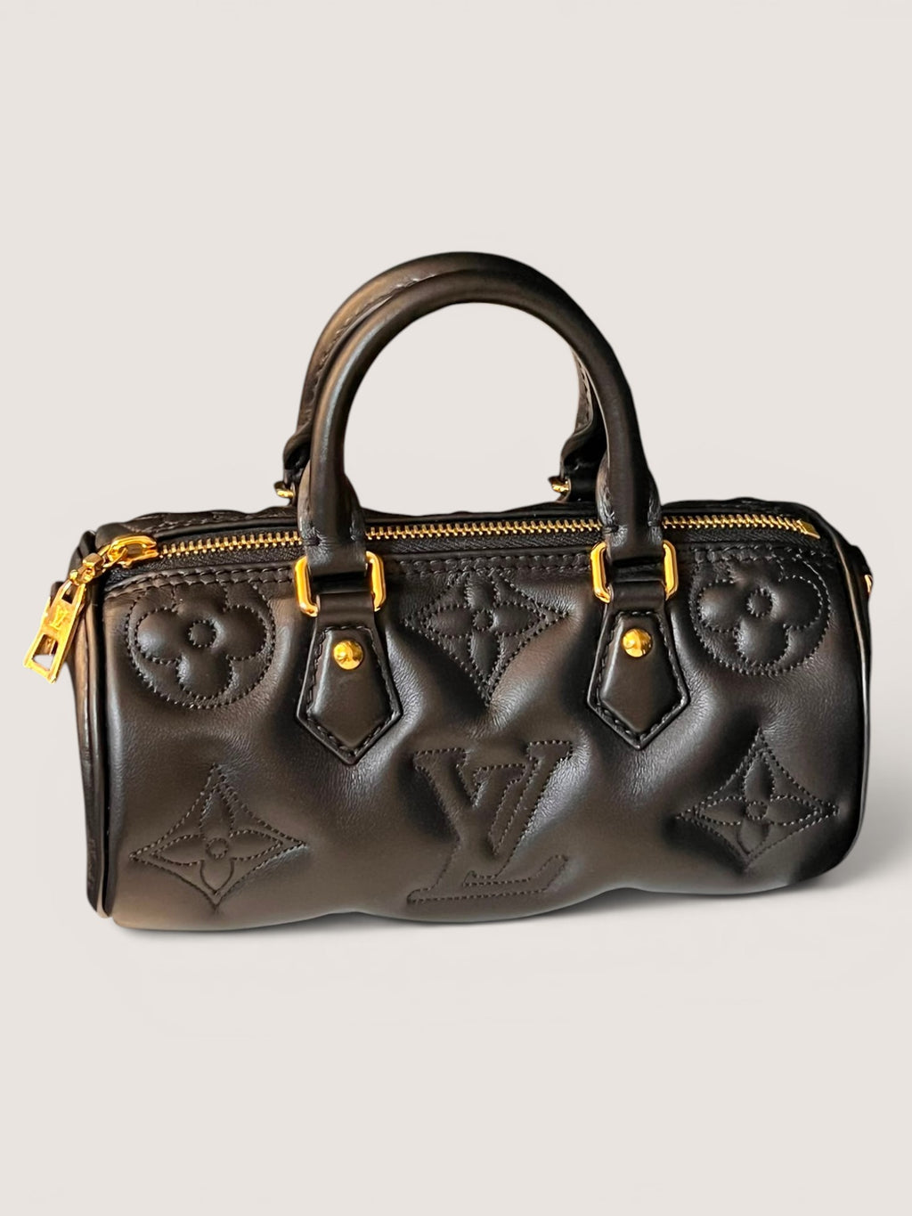 Louis Vuitton Papillon BB in pelle nera