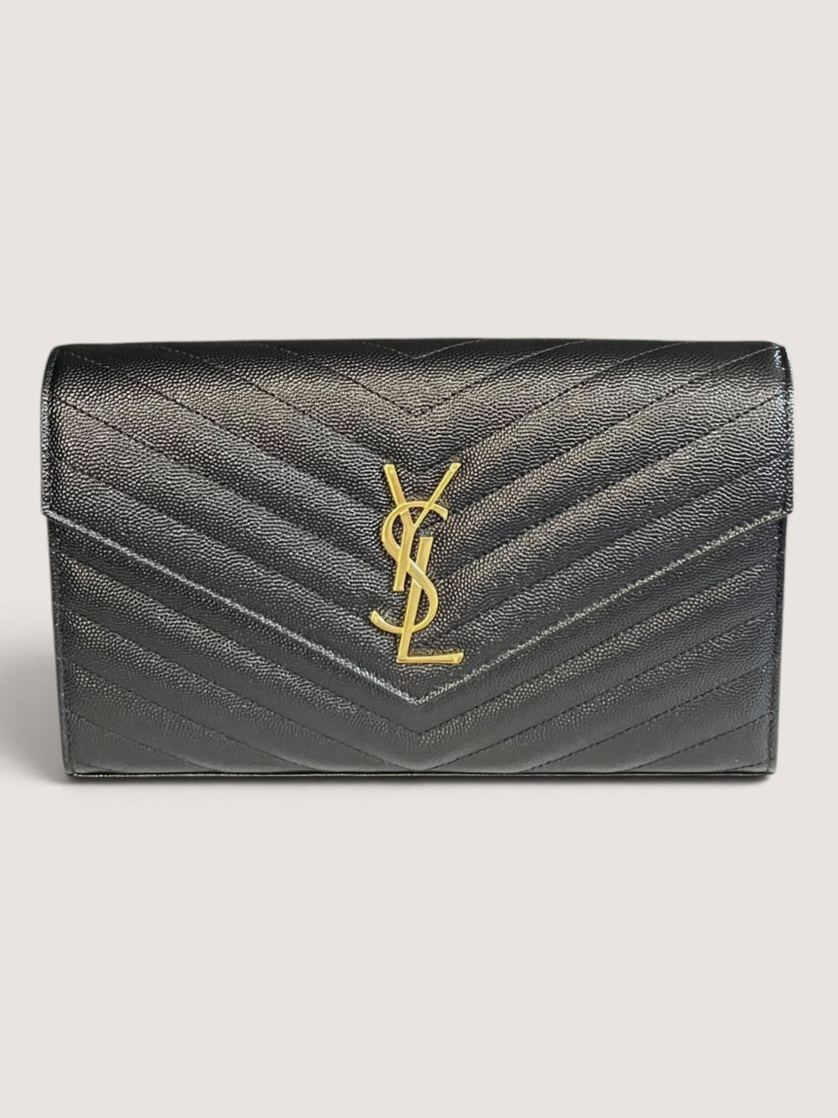 Saint Laurent Portafogli con catena Envelope CASSANDRE MATELASSÉ