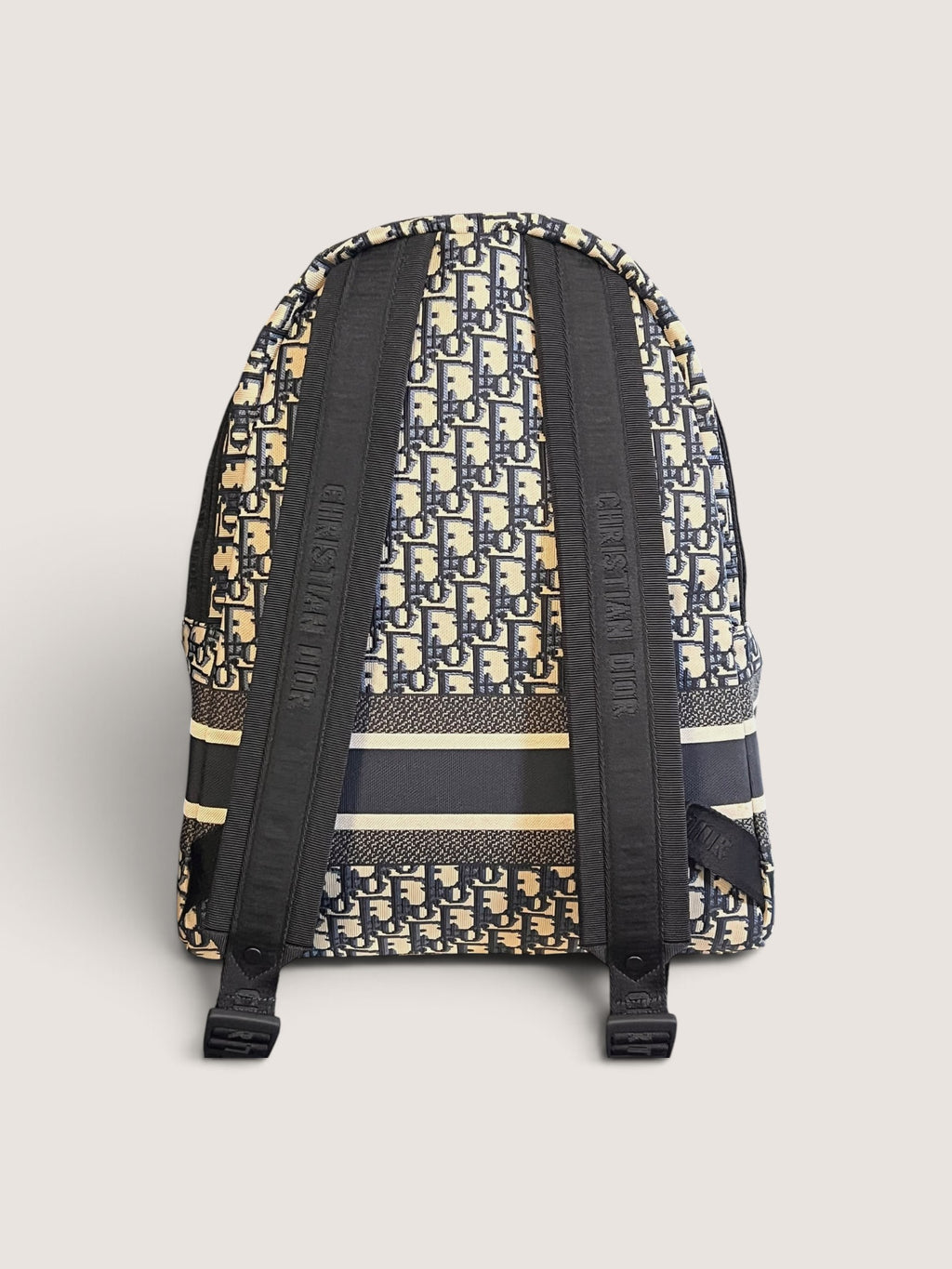 Zaino DiorTravel Jacquard Dior Oblique Blu