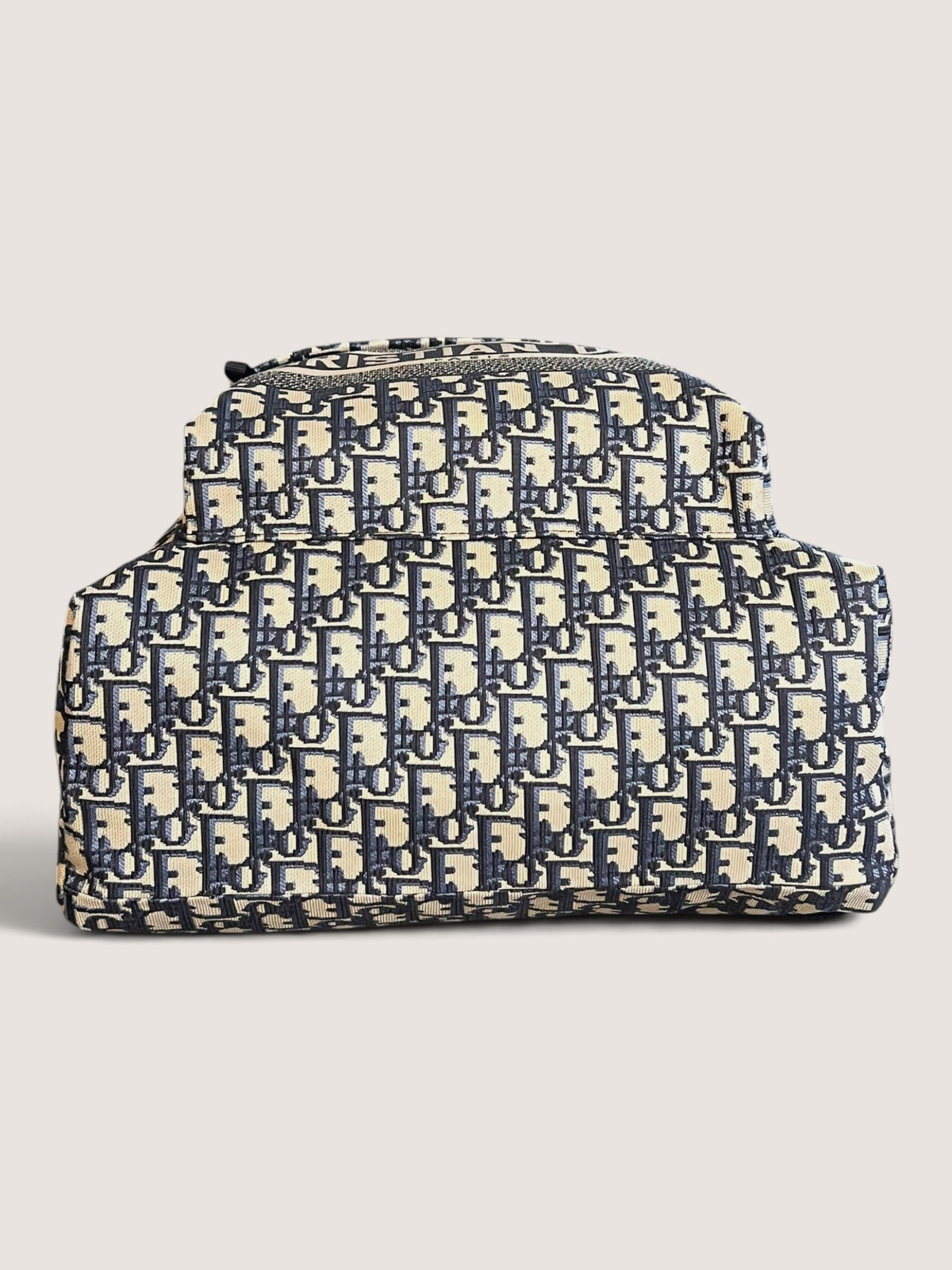 Zaino DiorTravel Jacquard Dior Oblique Blu